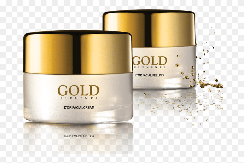 Natural Treatments For Forehead Wrinkles Gold 24k Face Cream, Cosmetics, Bottle, Perfume HD PNG Download
