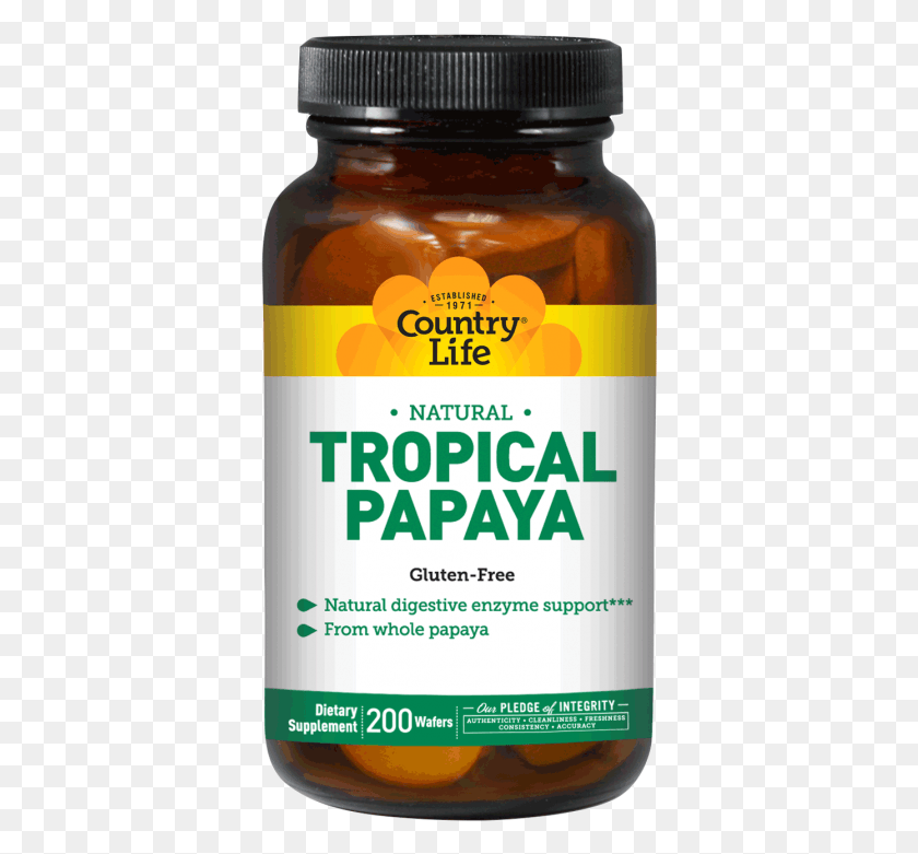 364x721 Natural Tropical Papaya Country Life Vitamin, Beer, Alcohol, Beverage Descargar Hd Png