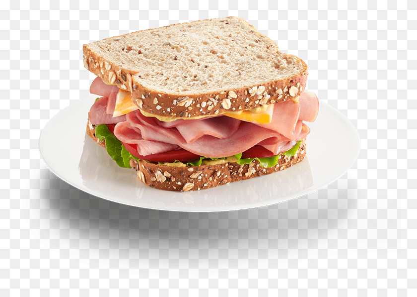 777x537 Natural Uncured Maple Smoked Ham Ham Sandwich Smoked Ham Sandwich, Burger, Food, Pork HD PNG Download