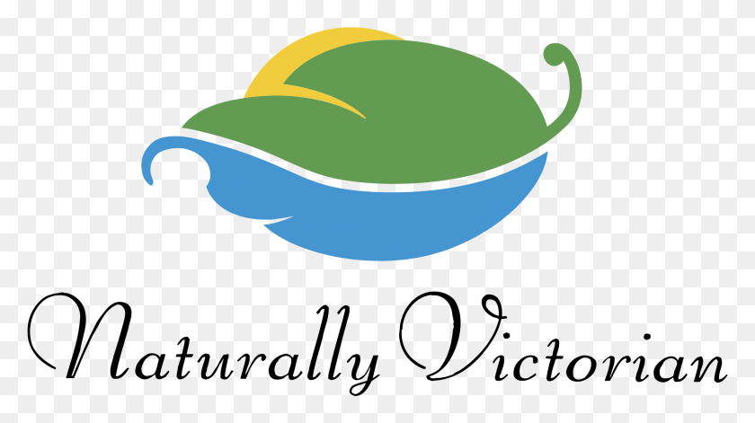 2191x1157 Naturally Victorian Logo Diseño Gráfico Transparente, Ropa, Vestimenta, Sombrero Hd Png