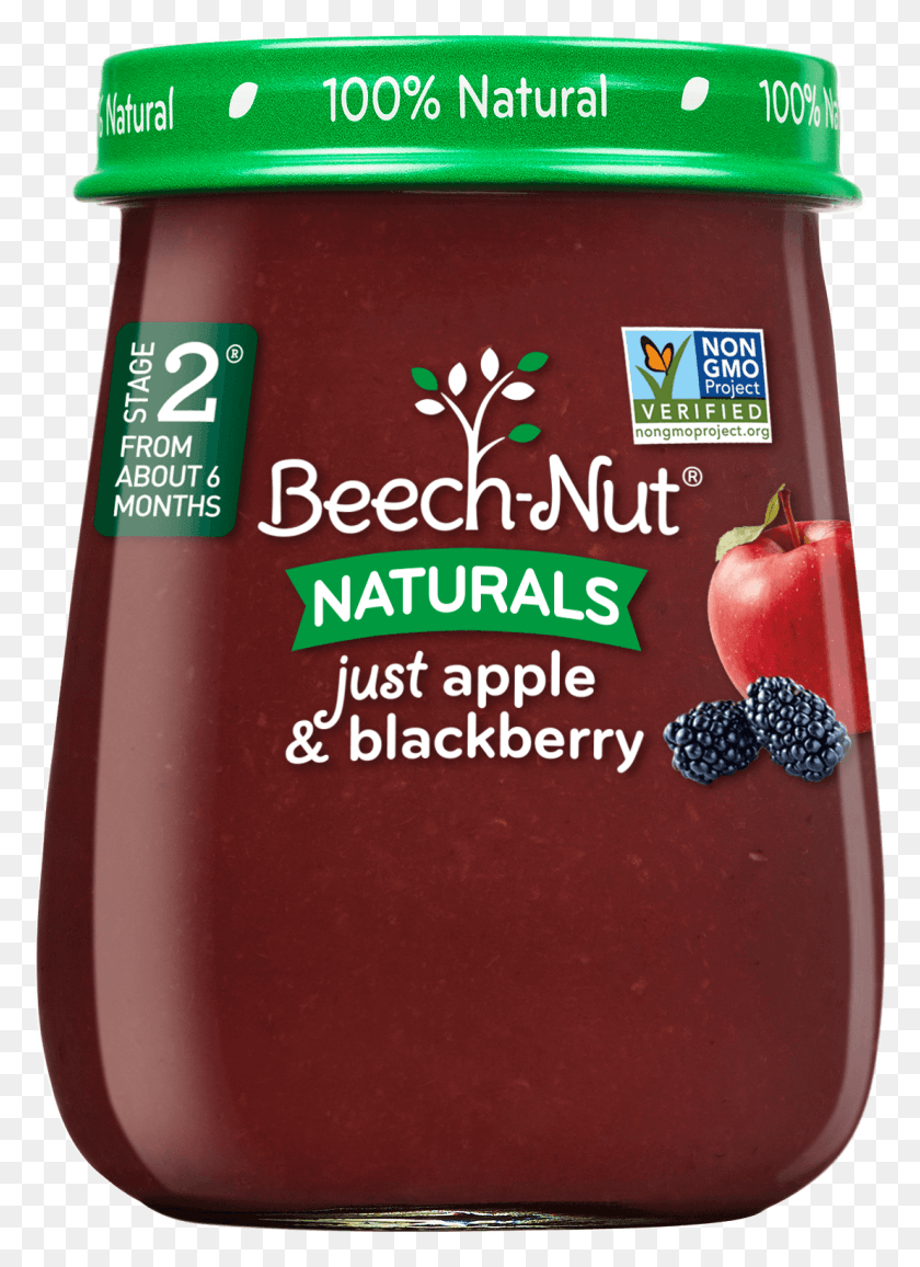 1106x1555 Naturals Just Apple Amp Blackberry Jar Natural Foods, Plant, Food, Ketchup HD PNG Download