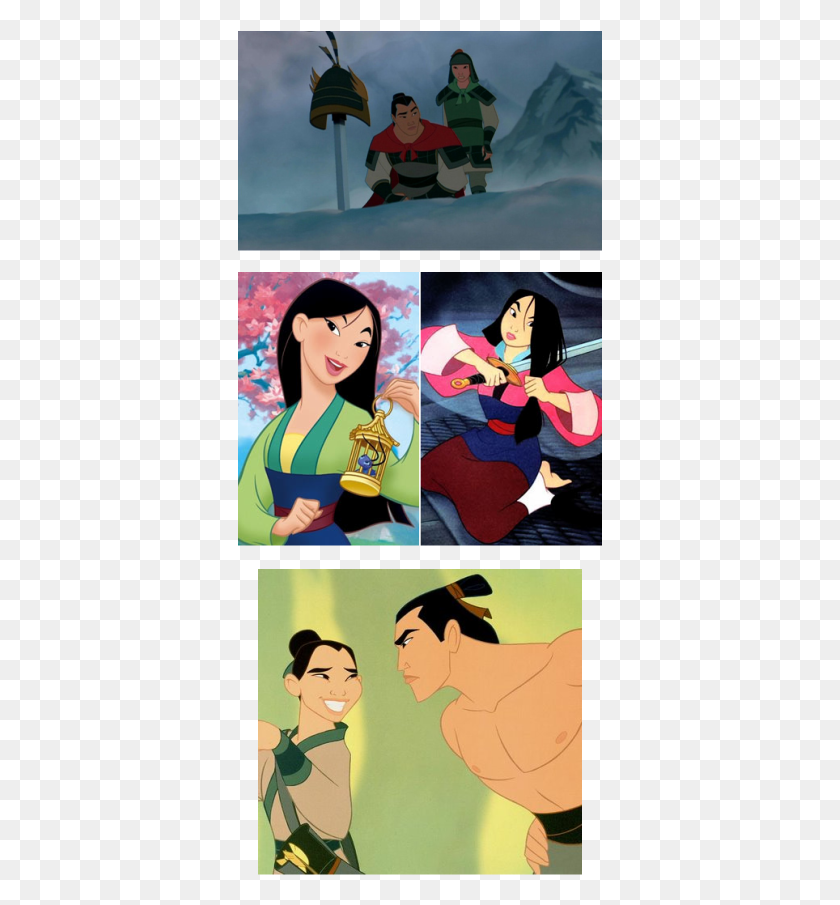 366x845 Nature Of Gender In Mulan Samurai Disney Movie, Person, Human, Comics HD PNG Download
