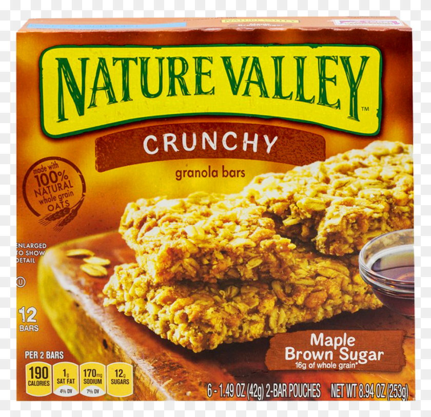 905x874 Nature Valley Maple Brown Sugar 12 Bars 252 Gm Nature Valley Granola Bars Apple, Food, Snack, Breakfast HD PNG Download