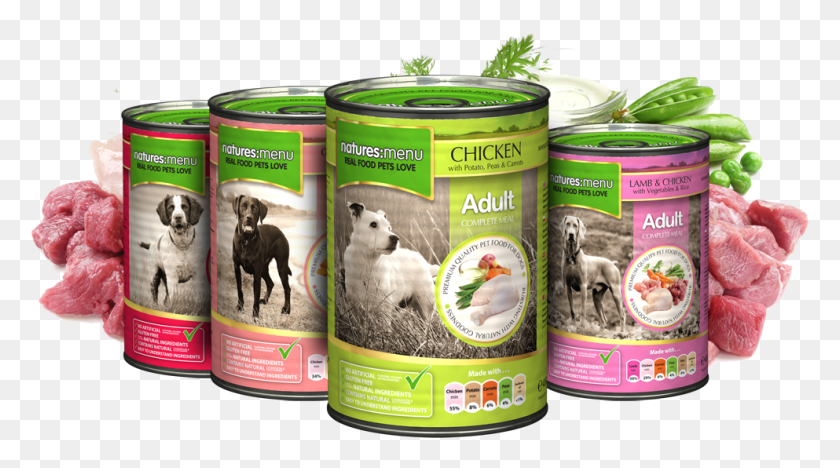 993x520 Natures Menu Dog Food Can Multipack Natures Menu Dog, Canned Goods, Aluminium, Food HD PNG Download