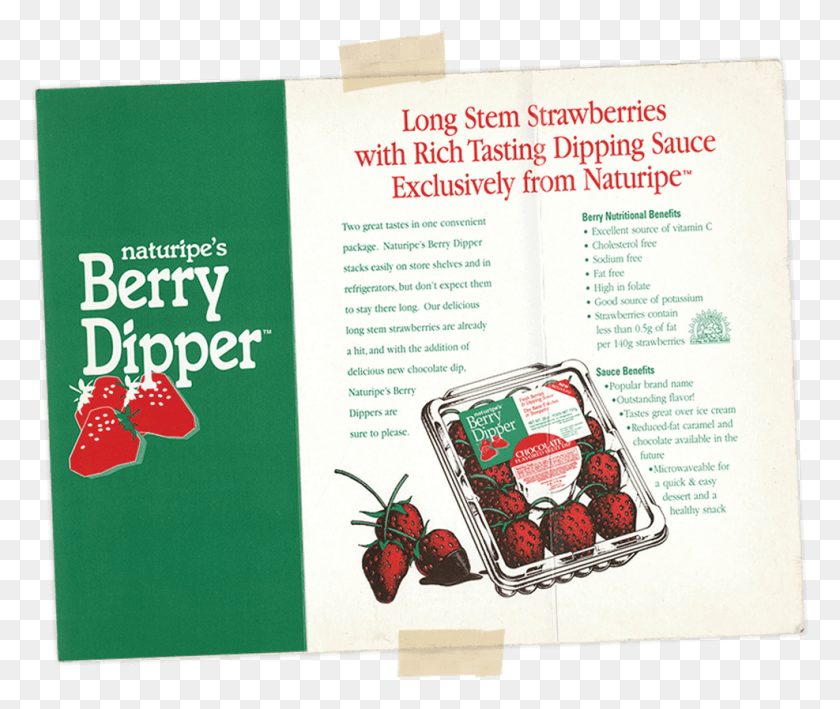 987x822 Naturipe Introduces The Berry Dipper Strawberry, Flyer, Poster, Paper HD PNG Download
