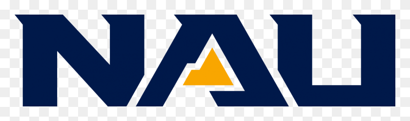 1264x307 Логотип Nau Университет Северной Аризоны Треугольник, Символ, Товарный Знак Hd Png Скачать