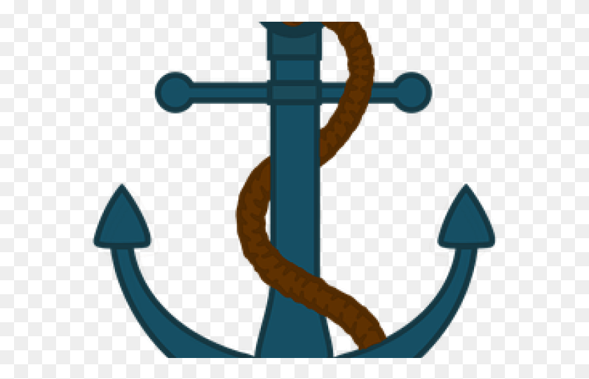 587x481 Nautical Anchor Svg, Hook, Cross, Symbol HD PNG Download