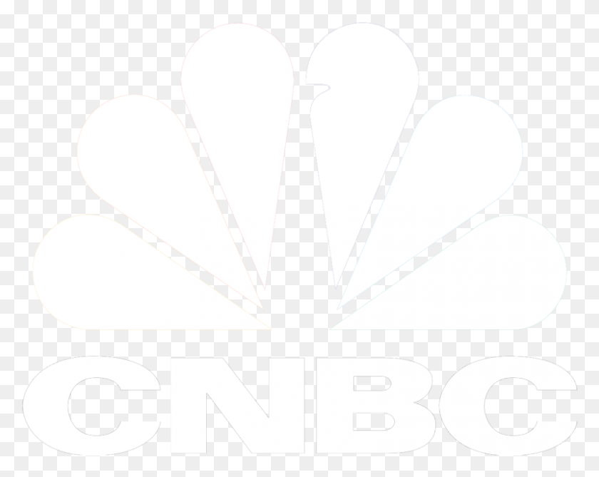 801x626 Nauto Cnbc Logo White Transparent, Symbol, Trademark, Plant HD PNG Download