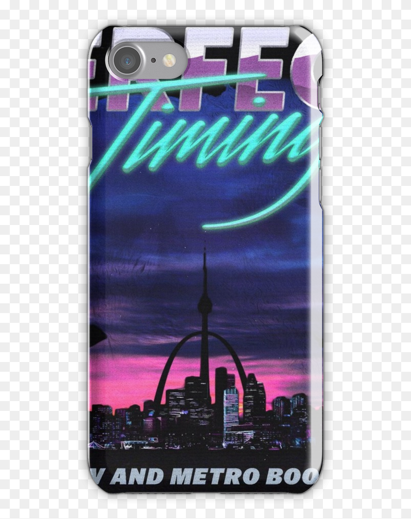 527x1001 Nav Metro Boomin Perfect Timing Iphone 7 Snap Case, Light, Text, Neon HD PNG Download