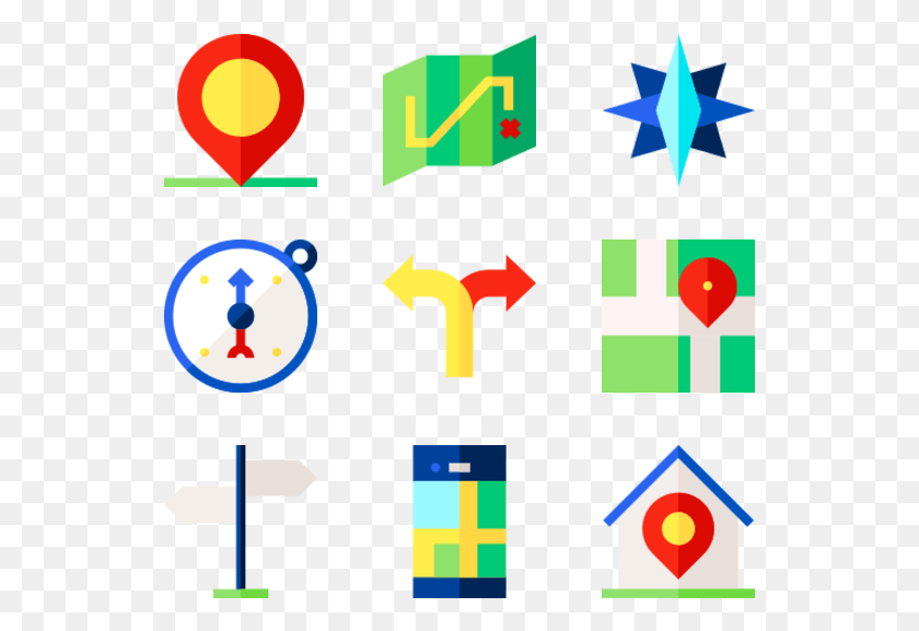 541x517 Navigation And Maps, Symbol, Number, Text HD PNG Download