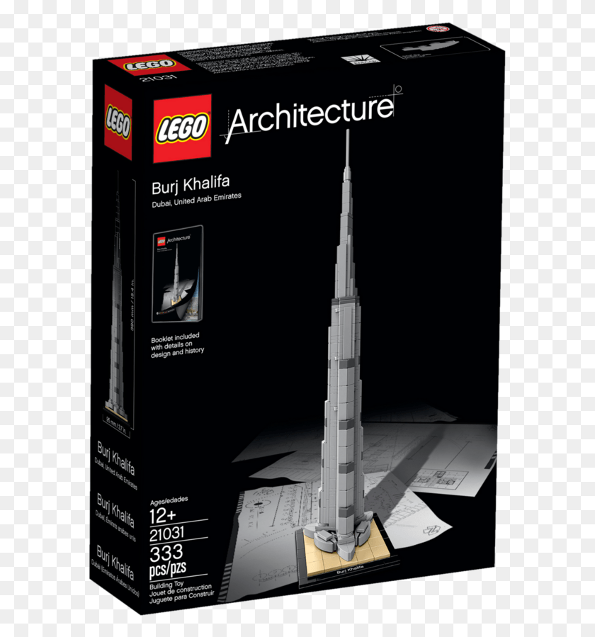591x839 Лего Бурдж Халифа, Шпиль, Башня, Архитектура Hd Png Скачать