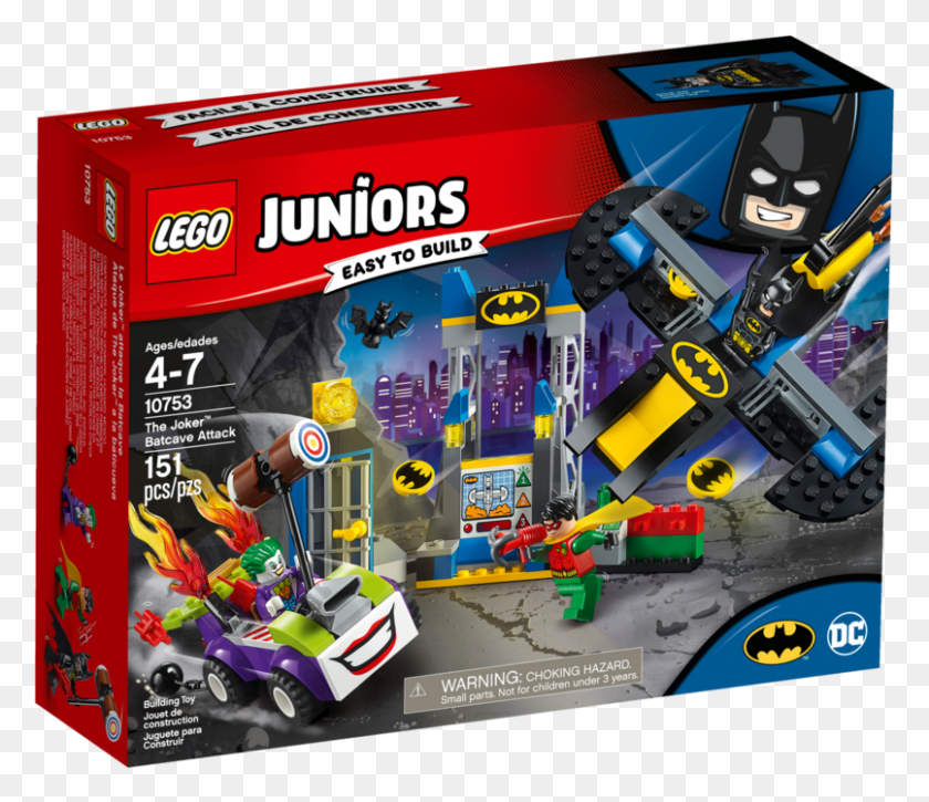 806x688 Navigation Lego Juniors The Joker Batcave Attack, Video Gaming, Arcade Game Machine, Kart HD PNG Download