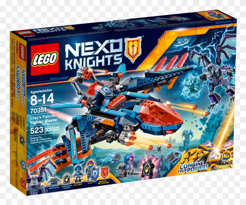 844x694 Lego Nexo Knights, Игрушка, Самолет, Самолет Png Скачать