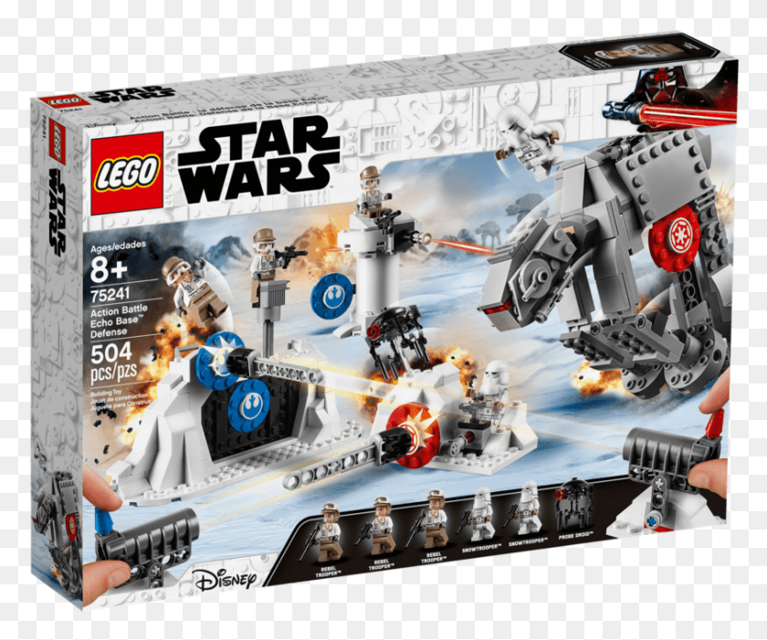 844x694 Навигация Lego Star Wars Action Battle Echo Base Defense, Игрушка, Робот, Человек Hd Png Скачать