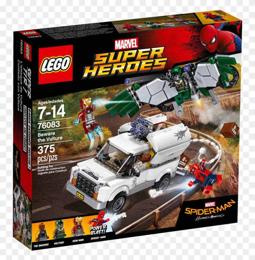760x796 Навигация Человек-Паук Возвращение Домой Lego Set Остерегайтесь Стервятника, Автомобиль, Транспорт, Машина Hd Png Скачать