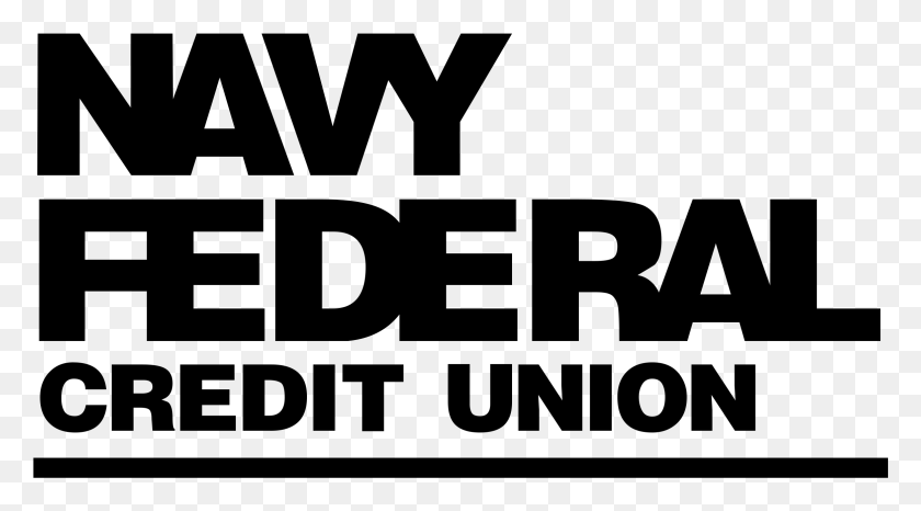 2331x1215 Navy Federal Logo Transparent Black And White Navy Federal Credit Union Logo, Gray, World Of Warcraft HD PNG Download