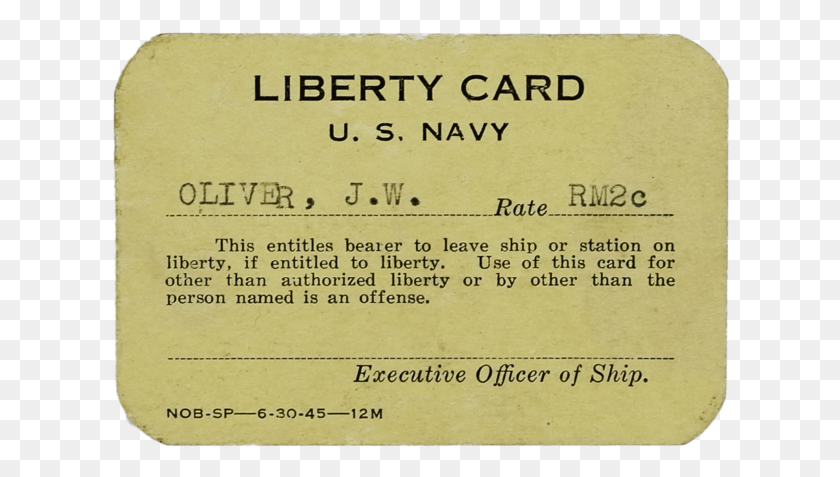 622x417 Navy Liberty Card Label, Text, Paper, Ticket HD PNG Download