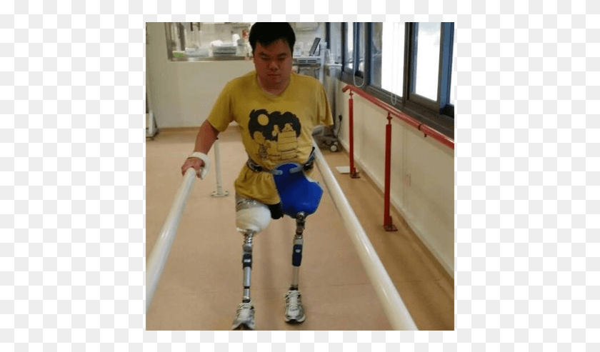 435x433 Navy Serviceman Jason Chee Who Was Maimed In An Accident Play, Person, Human, Clothing HD PNG Download