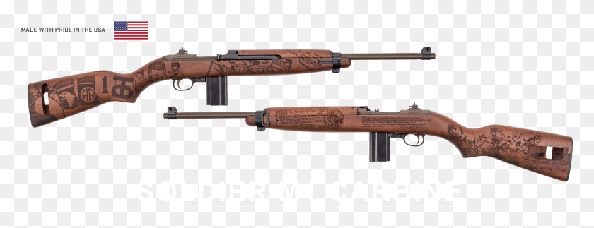 1756x593 Nazi Soldier Custom M1 Carbine, Weapon, Weaponry, Gun HD PNG Download