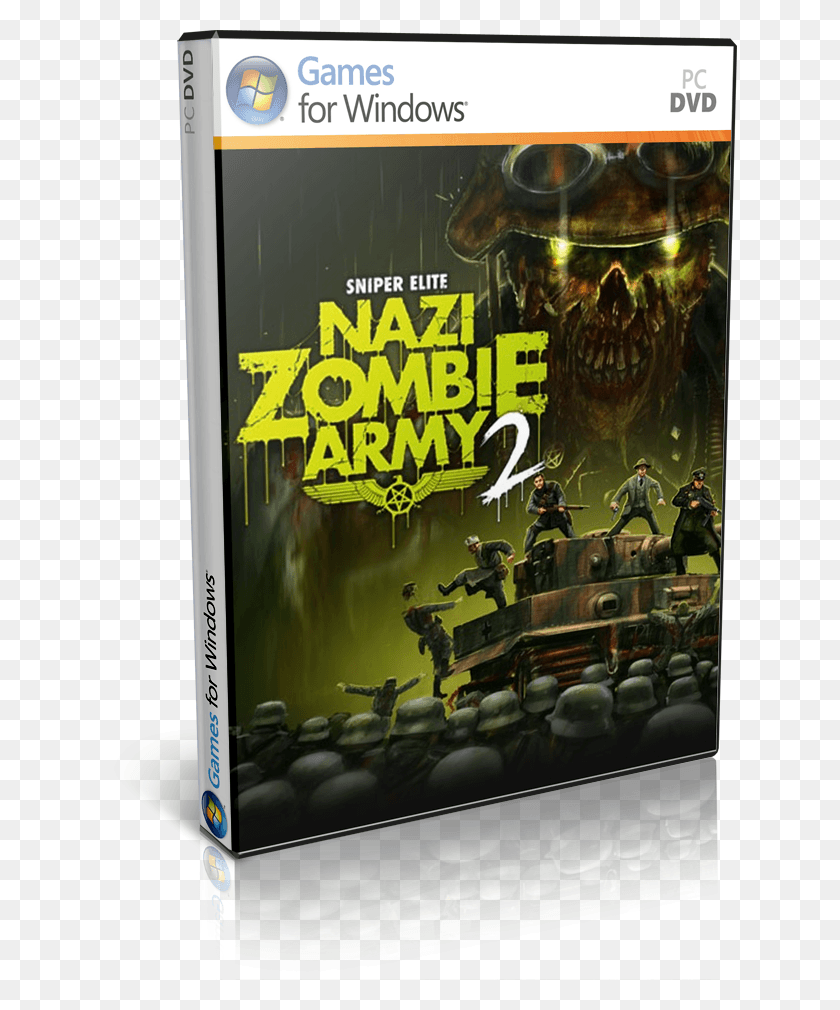 634x950 Nazi Zombie Army 2 Multilenguaje 634x950 Pc Game, Person, Human, Poster HD PNG Download