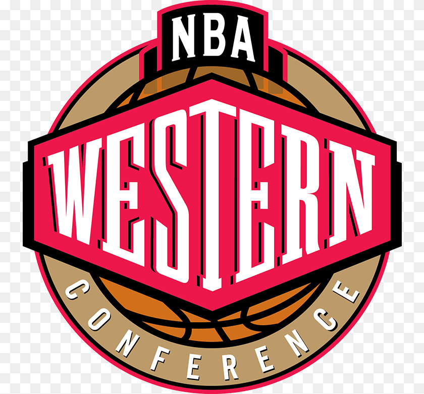 Nba Logo Western Conference Logo, Badge, Symbol, Scoreboard, Architecture Clipart PNG