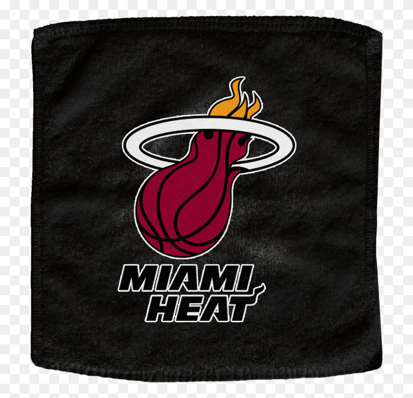 720x749 Nba Miami Heat Custom Basketball Rally Towels Miami Heat, Clothing, Apparel, Text HD PNG Download