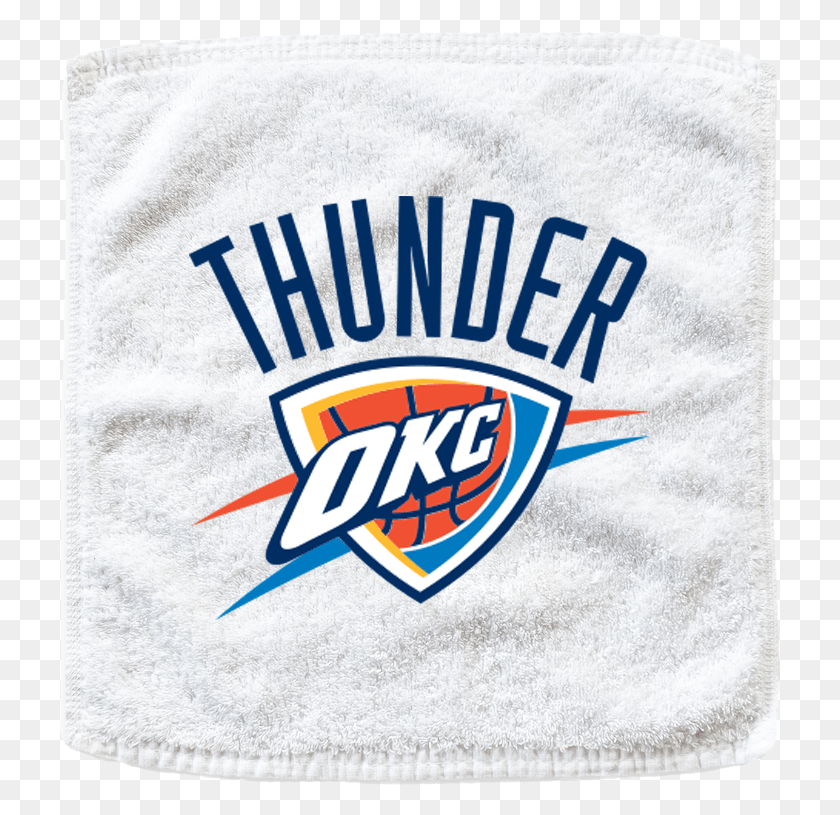 723x755 Nba Oklahoma Thunder Custom Basketball Rally Towels Oklahoma City Thunder, Bath Towel, Towel, Poster HD PNG Download