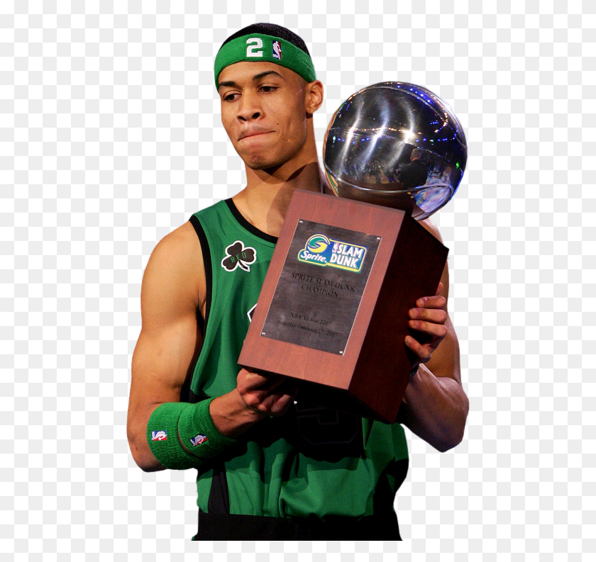 487x733 Descargar Png Jugadores De La Nba Con Premios Boston Celtics Mejores Dunkers, Casco, Ropa, Ropa Hd Png