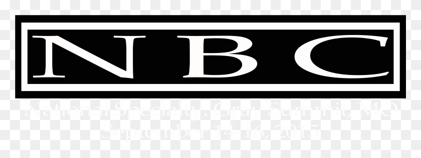 3001x987 Nbc Banner Logo, Text, Word, Alphabet HD PNG Download