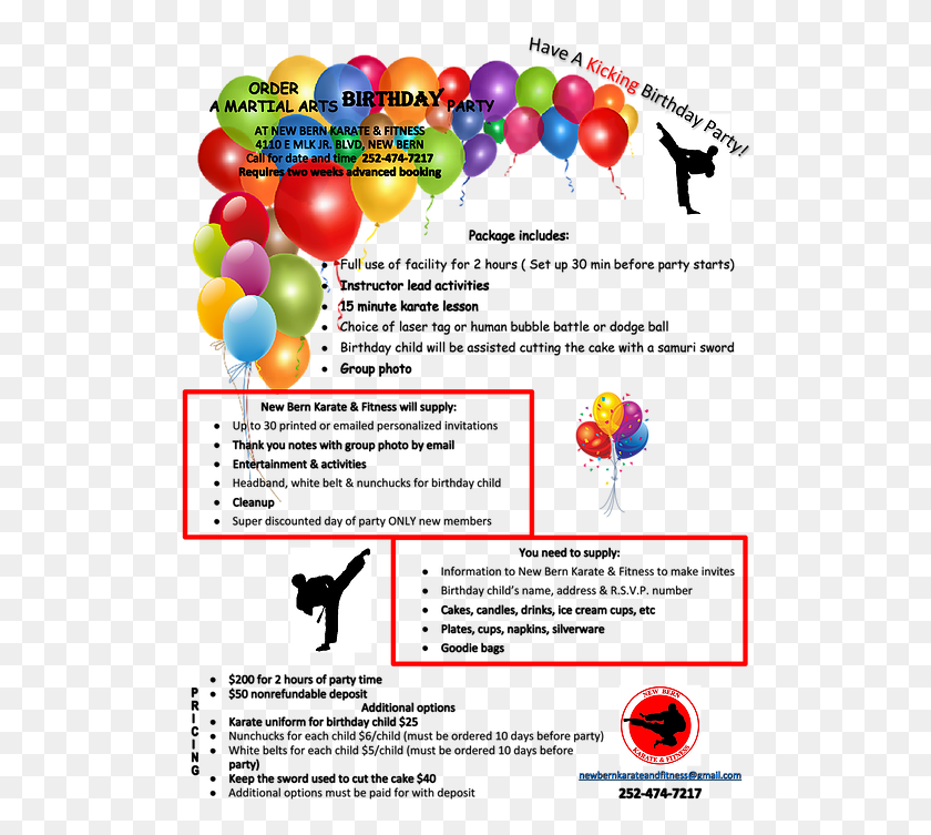 517x693 Nbkf Birthday Flyer Balloon, Ball, Text HD PNG Download