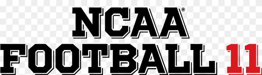 901x261 Ncaa Football 11 Logo Orig Ncaa Football 11 Ps, Text, City Transparent PNG