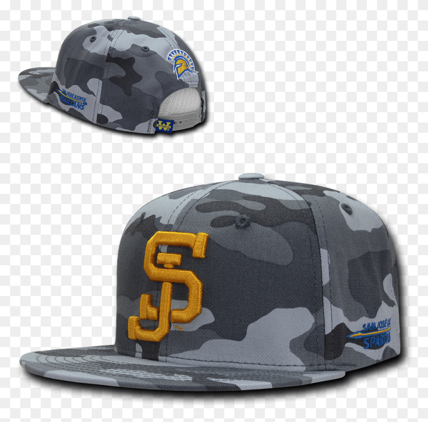 979x963 Ncaa Sjsu San Jose State U Spartans Camo Camouflage Baseball Cap, Clothing, Apparel, Cap HD PNG Download