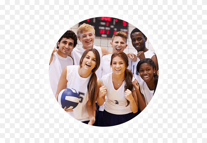 520x520 Ncaa Students National Physical Fitness Month 2018, Person, Face, Female HD PNG Download