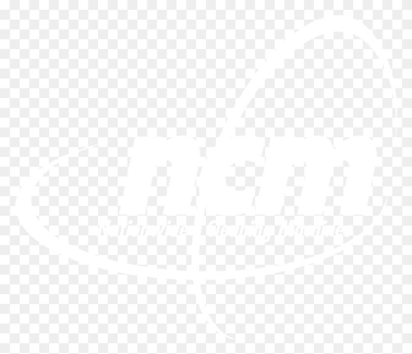 920x781 Ncm Logo Clear Background Big White Graphic Design, Symbol, Trademark, Text HD PNG Download