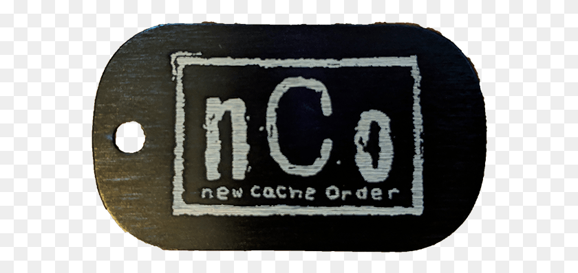 576x338 Nco Dog Tag Nwo, Text, Rug, Number HD PNG Download