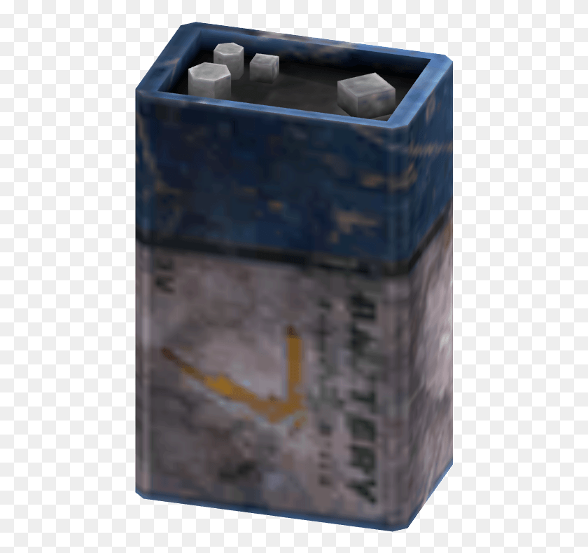 456x729 Ncr Computer Parts Fission Battery Fallout, Box, Tin, Brick HD PNG Download