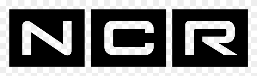 2331x567 Логотип Ncr Прозрачный Логотип Ncr, Серый, Мир Варкрафта Png Скачать