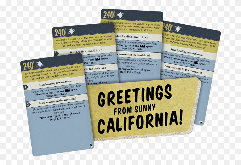 700x517 Descargar Png Ncr Ranger Fallout Board Game New California, Flyer, Poster, Paper Hd Png