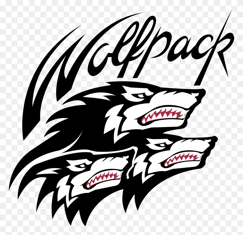 2191x2108 Ncsu Wolfpack Logo Transparent Ohio Wolfpack Softball, Symbol, Dragon, Teeth HD PNG Download
