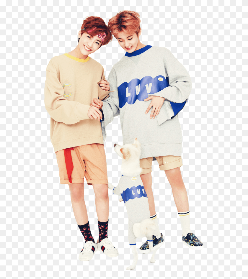 543x886 Nct Jaemin And Mark, Clothing, Person, Long Sleeve HD PNG Download
