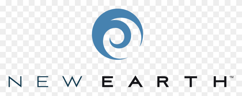 1200x420 Ne Logo Blues 0 Logo New Earth, Text, Spiral, Coil HD PNG Download