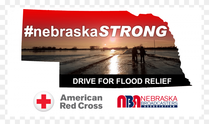 1920x1080 Nebraskastrong Fundraiser Helps Heartland Flood Victims Nebraska Flood Relief, Person, Human, Logo HD PNG Download