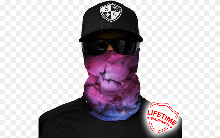 Nebula Face Mask, Accessories, Hat, Clothing, Cap Transparent PNG