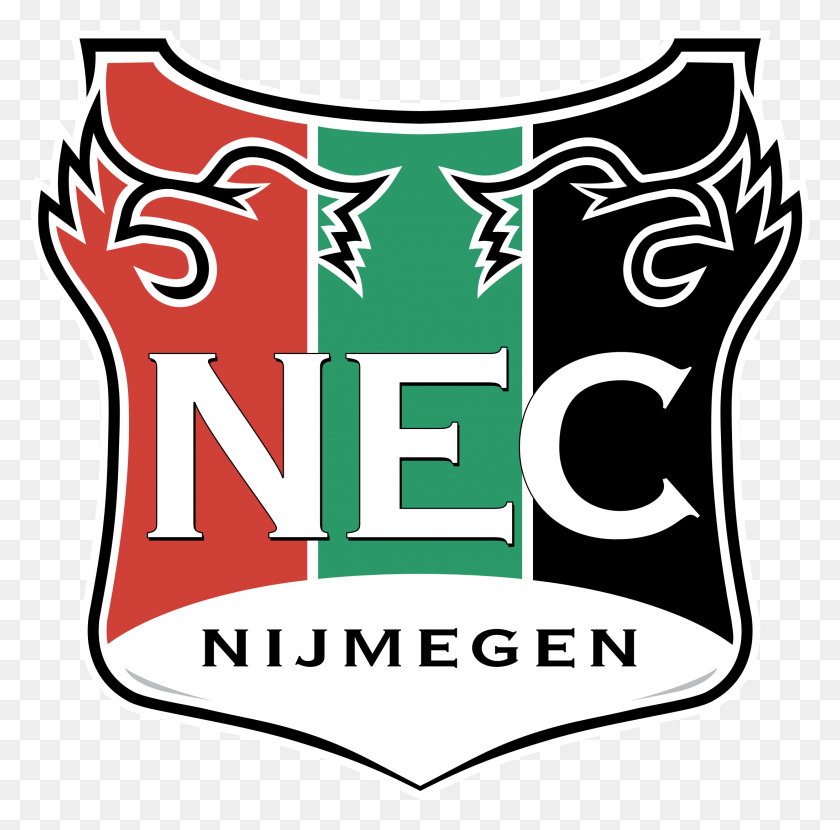 2191x2165 Descargar Png Nec Nijmegen Logo Transparente Nec Nijmegen Logo, Primeros Auxilios, Bebida, Bebida Hd Png