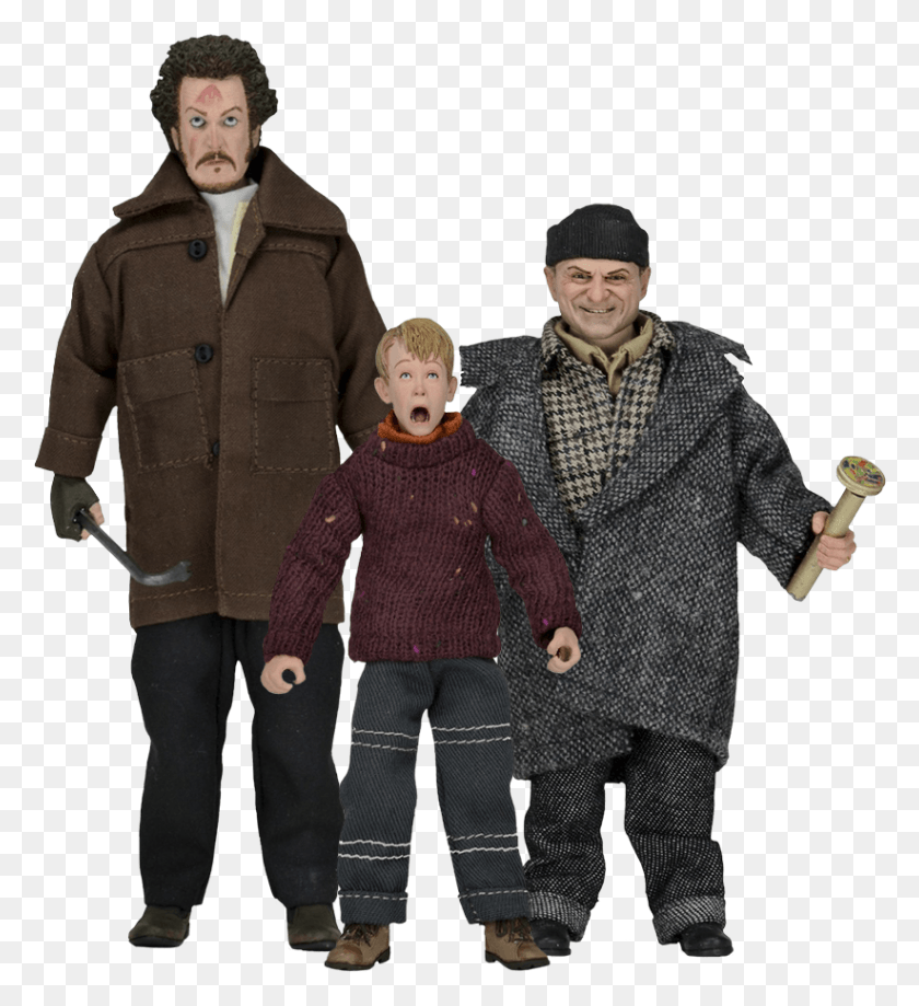 822x906 Neca Has Released A Set Of Three Brand New Action Figures Neca Home Alone, Clothing, Apparel, Person HD PNG Download