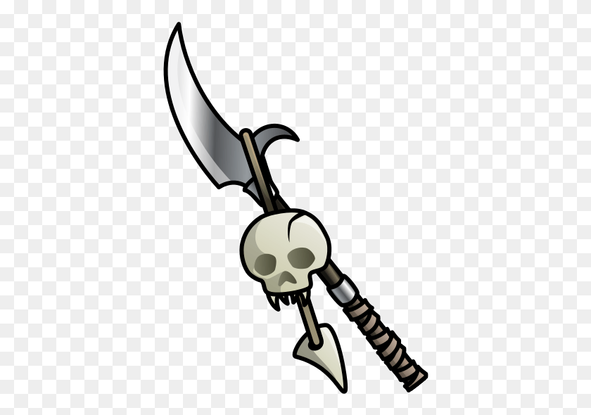 378x530 Neck Slot Cartoon, Weapon, Weaponry, Blade HD PNG Download