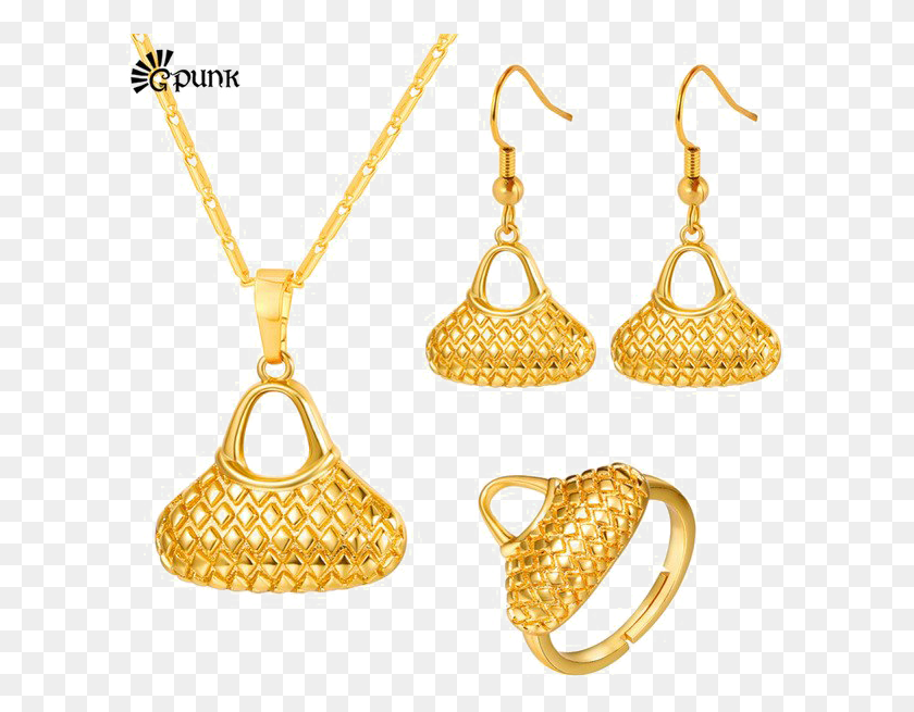 609x595 Necklace Jewellery Set Image Gold Necklace Set, Accessories, Accessory, Jewelry HD PNG Download
