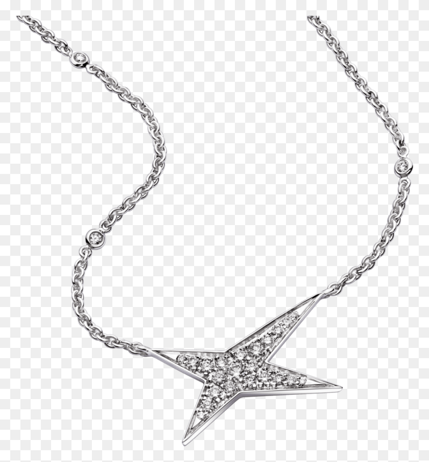 978x1058 Necklace Mes Nuances Toi Xl White Gold Diamonds Etoile Mauboussin, Jewelry, Accessories, Accessory HD PNG Download