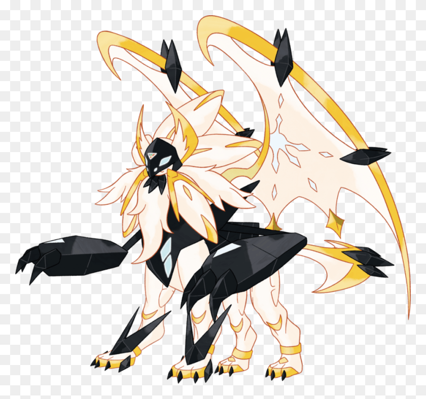 925x863 Necrozma Dusk Manedawn Wings Fusion Solgaleo Radiant Sun Form, Horse, Mammal, Animal HD PNG Download