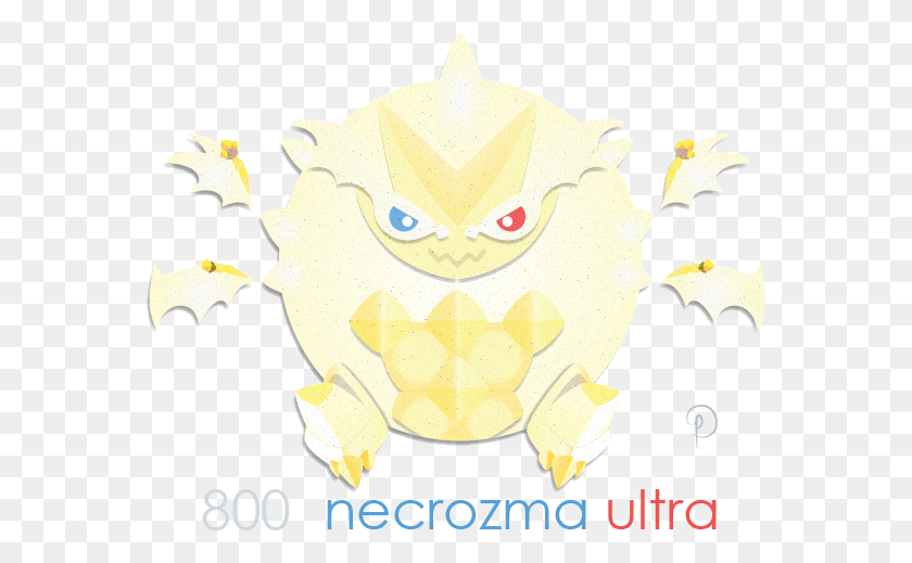 571x459 Necrozma Ultra Or The Brightest Whitest Pokemon You39re Plush, Paper, Animal HD PNG Download